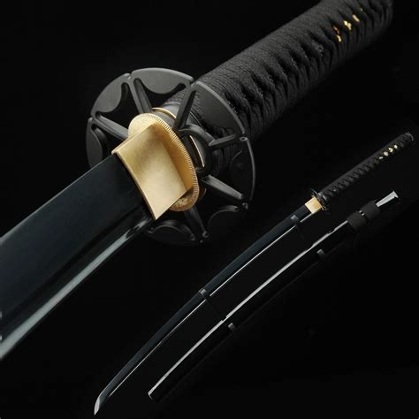 Black Katana High Performance Black Printed Blade Samurai Swords - TrueKatana