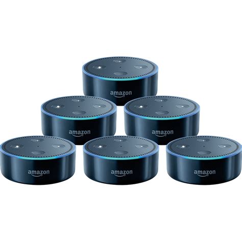 Best Buy: Amazon Echo Dot (2nd Generation) 6-Pack in Black