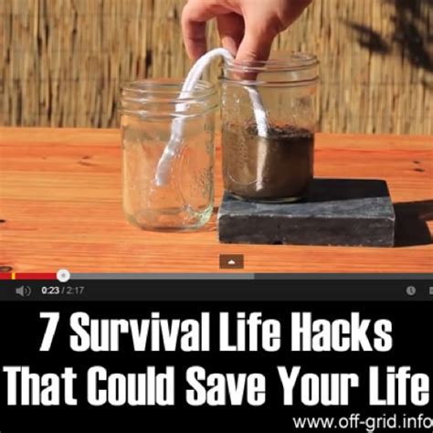 7 Survival Hacks That Could Save Your Life - Homestead & Survival