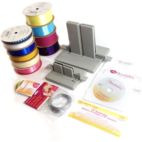 Ultimate Bow Making Kit: Large & Mini Bowdabra Bow Makers, 10 Ribbons, & Wire | eBay