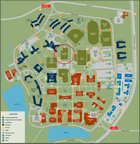 Reston Hospital Center Campus Map