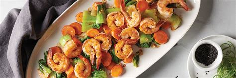 Shrimp with Baby Bok Choy | Seafood recipes, Healthy recipes, Cooking recipes
