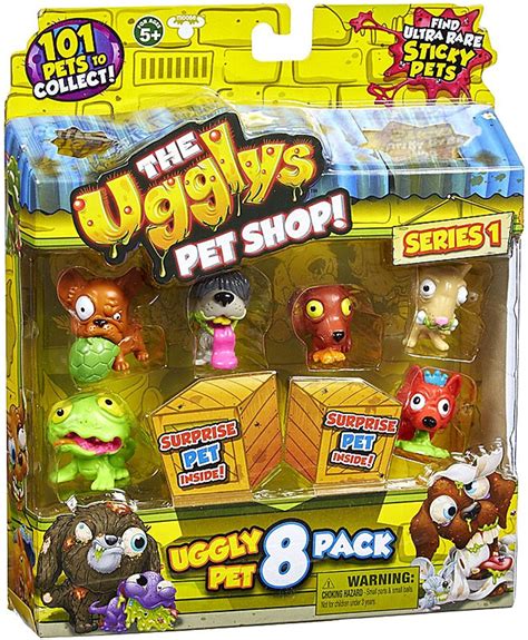 The Ugglys Pet Shop The Ugglys Pet Shop Series 1 Mini Figure 8-Pack ...