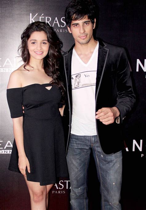 Alia Bhatt and Siddharth Malhotra at the launch of Dessange - | Photo4 | India Today