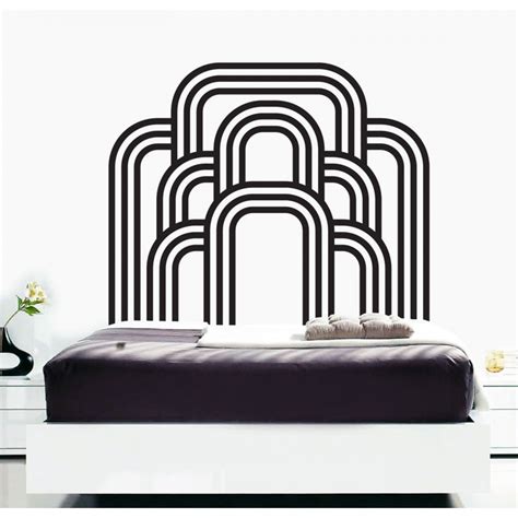 Wall decals - TheWonderwalls® | Bedroom Art Deco Wall Stickers Art Deco Arch, Art Deco Wall ...