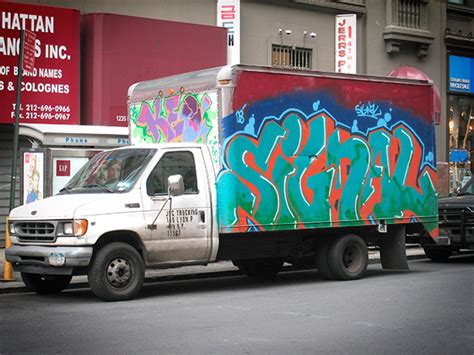 New Rave Of The Filming Industry: Graffiti Box Trucks