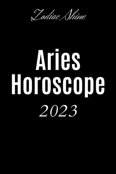 Aries horoscope 2023 – Artofit