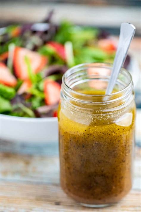 Homemade Poppy Seed Dressing • Dishing Delish