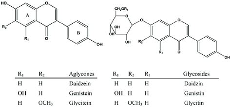 Chemical structures of isoflavones. | Download Scientific Diagram