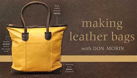 Making Leather Bags Online Sewing Class - Love to Stitch and Sew