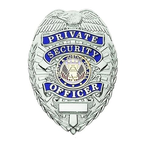 PRIVATE SECURITY OFFICER BADGE