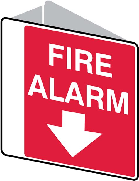 Download Brady Fire Equipment Signs - Dbl Sided Fire Sign Fire Alarm ...