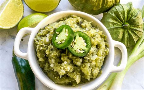 Tomatillo Salsa Verde | Cool Bean Cooking