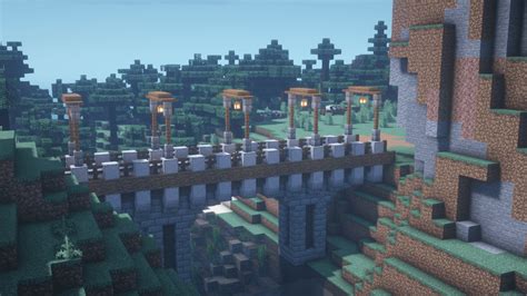 How do you like my survival bridge? : r/Minecraft