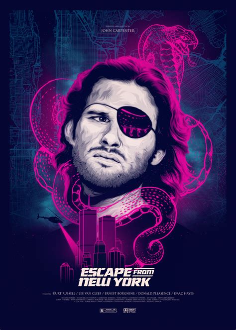 Escape From New York AMP Collab With @omniscienbeing | Jeffpoitiers | PosterSpy