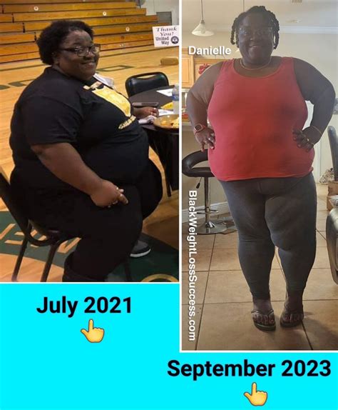 Danielle lost 53 pounds | Black Weight Loss Success