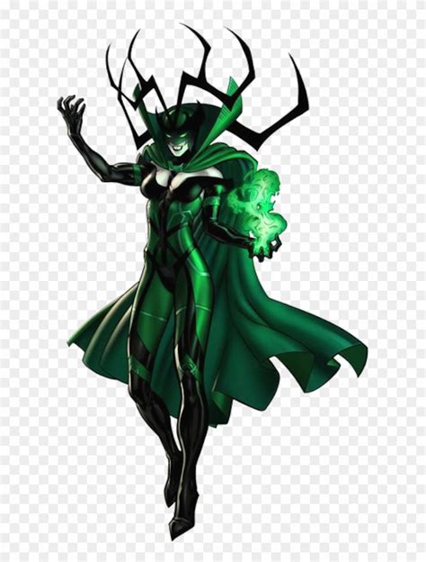 Hela Is A Supervillain From Marvel Comics - Hela Marvel Clipart (#1429592) - PinClipart