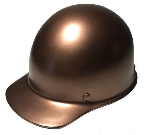 Hard Hat MSA Skullgard Custom Copper Metallic Satin Finish | bagrbuck