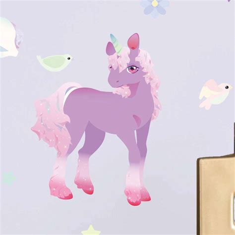 Removable Unicorn Wall Decals | Buy Fabric Wall Stickers