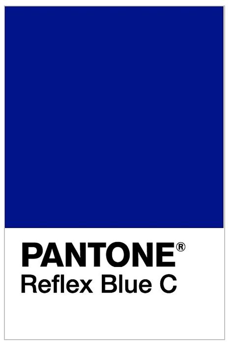 "Pantone Reflex Blue" by ralovins | Redbubble