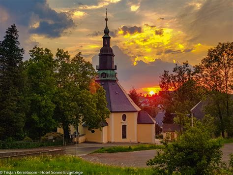 Die Seiffener Kirche, oder wie sie offiziell heißt, Bergkirche Seiffen ...