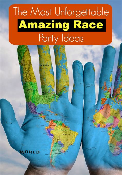 The Most Unforgettable Amazing Race Party Ideas - My Teen Guide