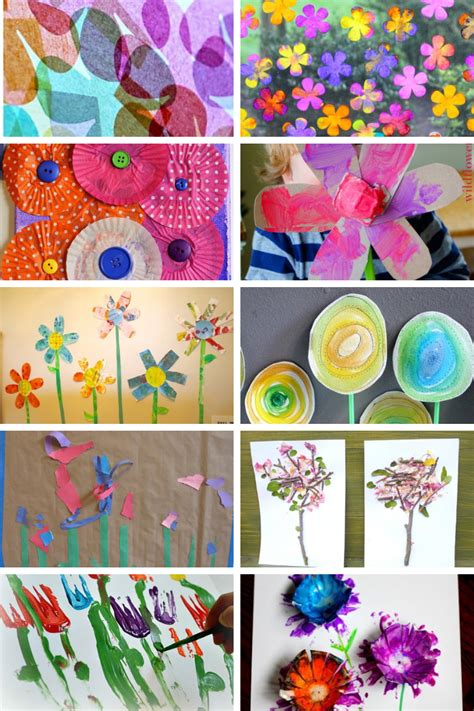 Absolutely Beautiful Spring Art Projects for Kids - Fun-A-Day!