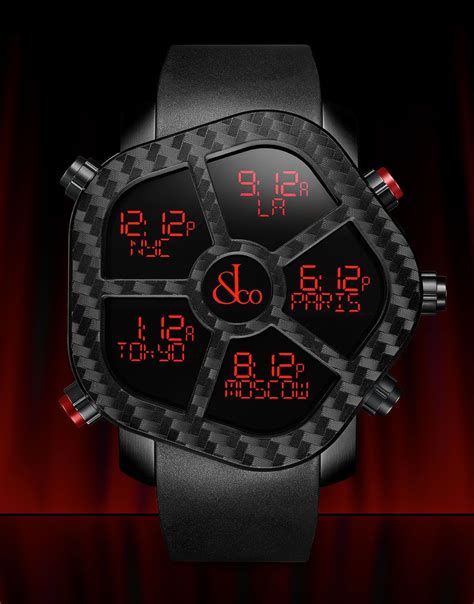 Introducing The Jacob & Co Ghost Carbon Fibre 20-Time Zone Watch