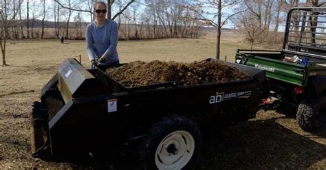 Review: ABI Manure Spreader for Horse Farm - The Dooley Homestead Horse Stalls, Horse Barns ...