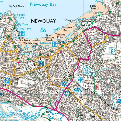 Newquay Holiday Park Map