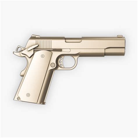 modelo 3d Pistola Colt 1911 - TurboSquid 1590969