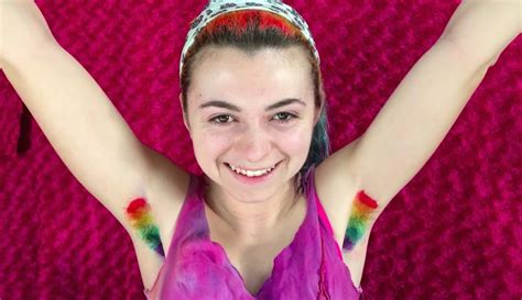 'Unicorn Armpit Hair' Trend Has Made A Comeback For 'Januhairy' | Hair ...