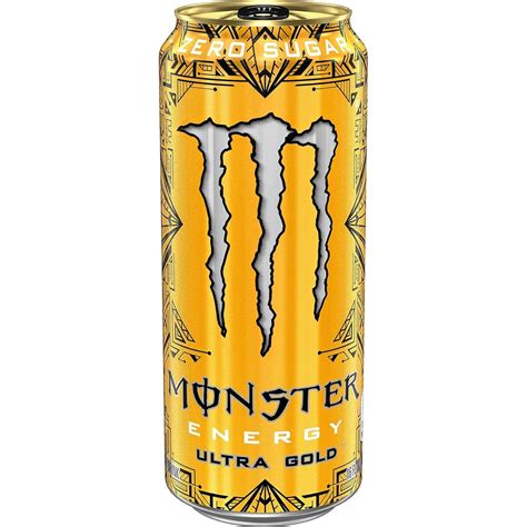 Monster Energy Ultra Gold Sugar Free Energy Drink - 500ML