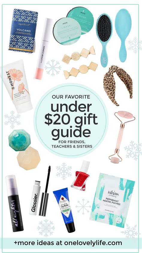 Under $20 Gift Guide • One Lovely Life