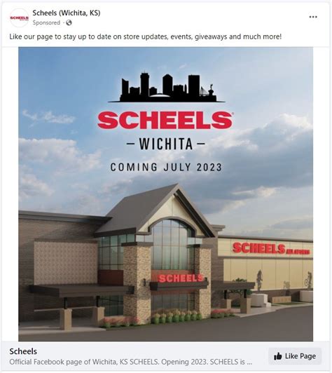 Scheels set on July 2023 for new store opening in east Wichita - KAKE