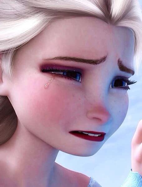 Pic of Elsa crying (from /r/Frozen) : r/QueenElsa