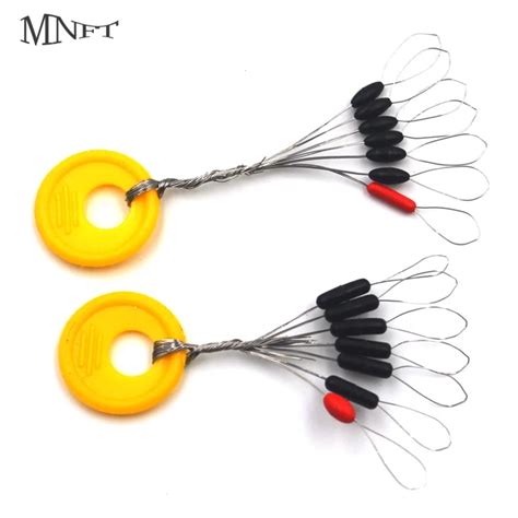 MNFT (30Set=210Pcs) Cylindrical&Oval Rubber Fishing Bobber Float Space ...