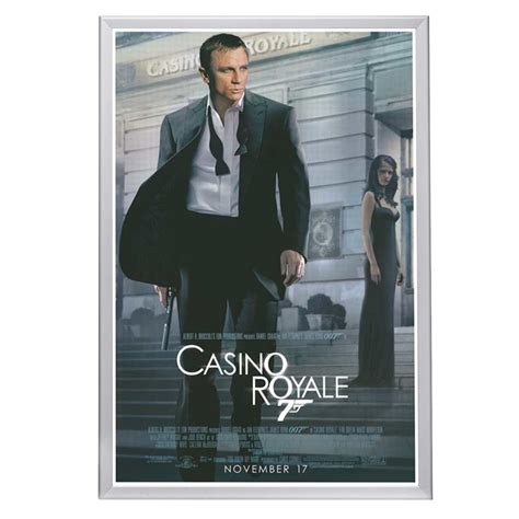 "Casino Royale" (2006) Framed Movie Poster – MoviePosterFrames.com