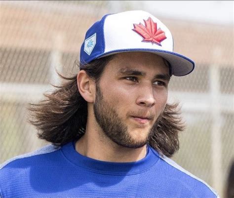 Bo Bichette (Born 1998) He made his major league debut for the Blue Jays in 2019. | Long hair ...