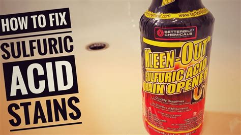 How To Use Kleen Out Sulfuric Acid Drain Opener? New Update - Linksofstrathaven.com