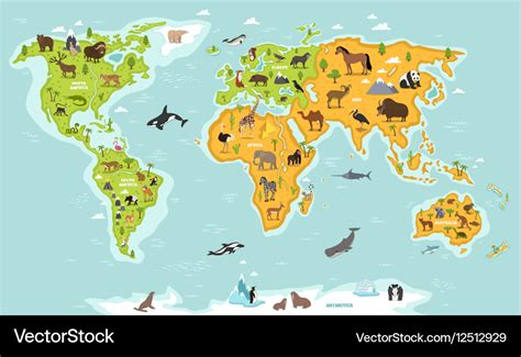 World Wildlife Map