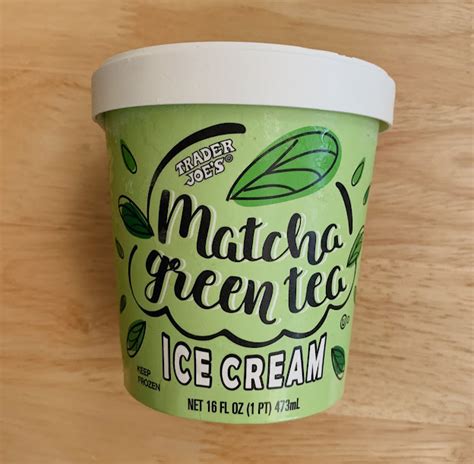 Trader Joe's Matcha Green Tea Ice Cream