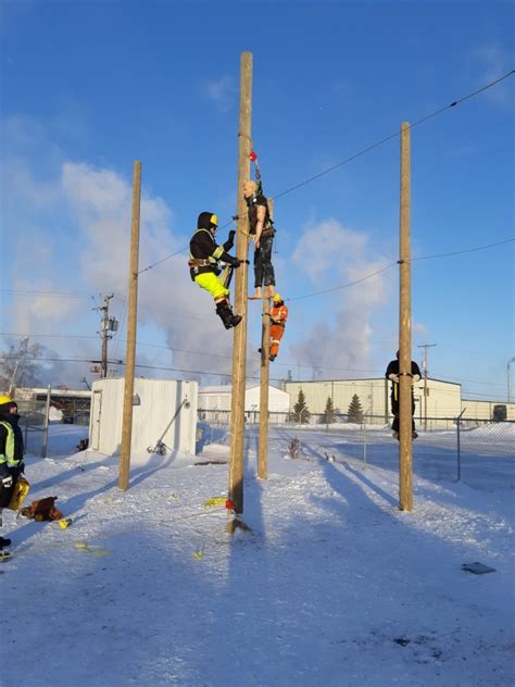 Our latest Utility Pole Climbing & Working Aloft Competency Training