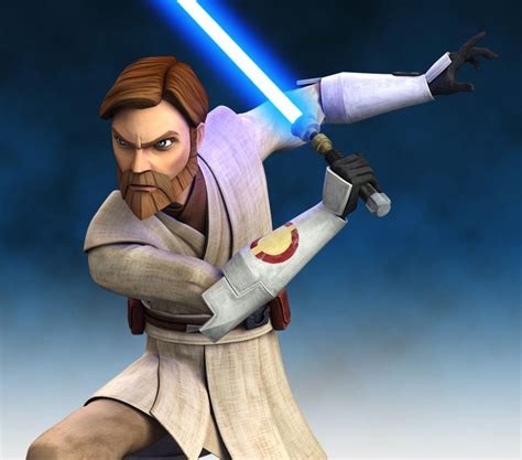 Obi Wan Kenobi Clone Wars Lightsaber