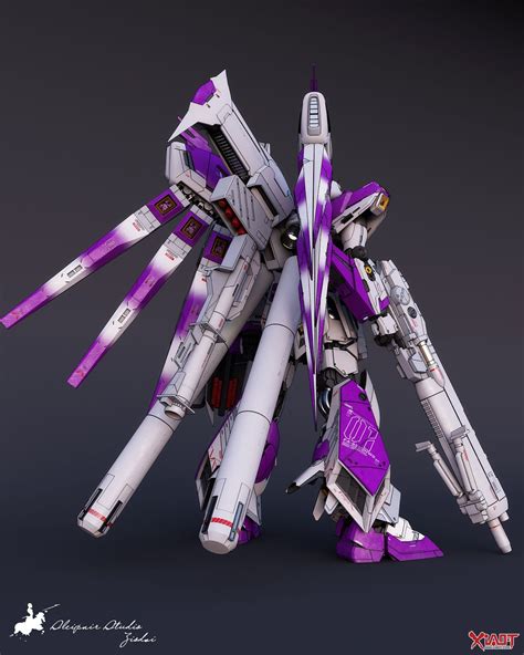 Gundam Family: Hi Nu Gundam HWS CGI Image Gallery