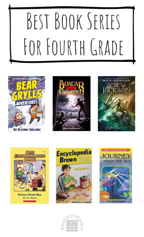 Best Book Series for Fourth Grade - ResearchParent.com