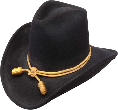 Stetson Men's Fort Crushable Wool Leather Hatband Western Cowboy Hat - Black : Amazon.de: Fashion