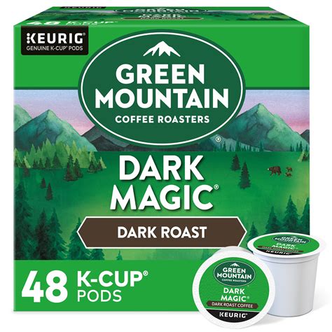 Green Mountain Coffee Roasters Dark Magic Keurig Single-Serve K-Cup pods, Dark Roast Coffee, 48 ...