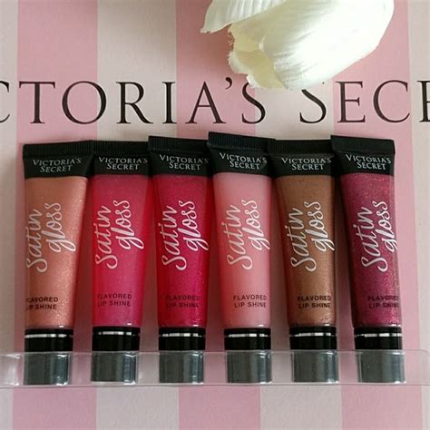 Victoria's Secret | Makeup | 6 Pc Victorias Secret Satin Lip Glossnwt | Poshmark