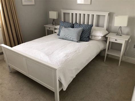 Ikea Hemnes Double Bed frame only - excellent condition | in Chelsea, London | Gumtree